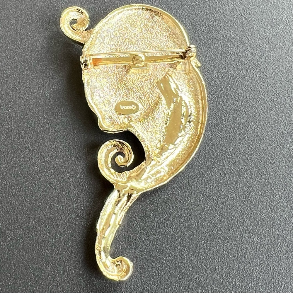 Vintage Torino Beautiful Lady Brooch - Picture 4 of 9